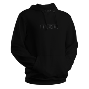 Red camera hoodie cheap